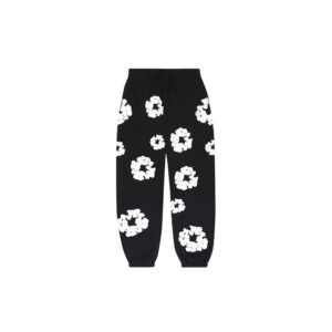 Denim Tears The Cotton Wreath Sweatpants - Black