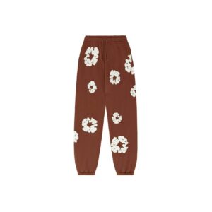 Denim Tears The Cotton Wreath Sweatpants - Brown