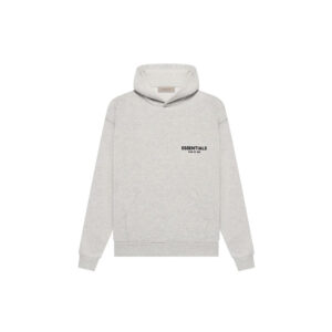 Fear of God Essentials Hoodie - Light Oatmeal Grey