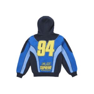 Supreme-Fox-Racing-Zip-Up-Hooded-Sweatshirt-Blue-2