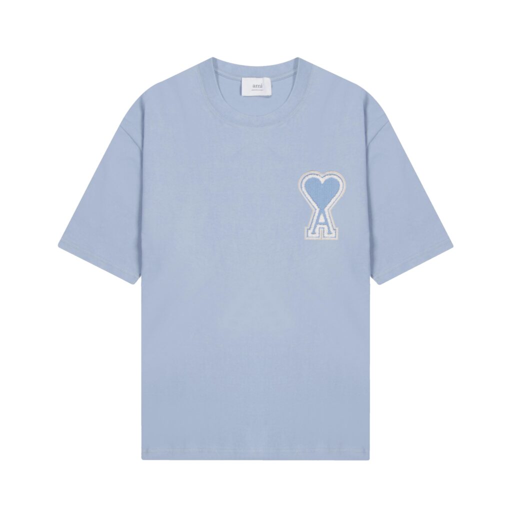 Ami Paris Ami de Coeur Patch T-Shirt