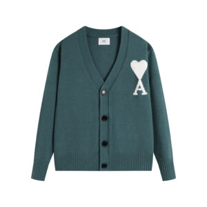 Ami Paris Ami de Coeur Cardigan