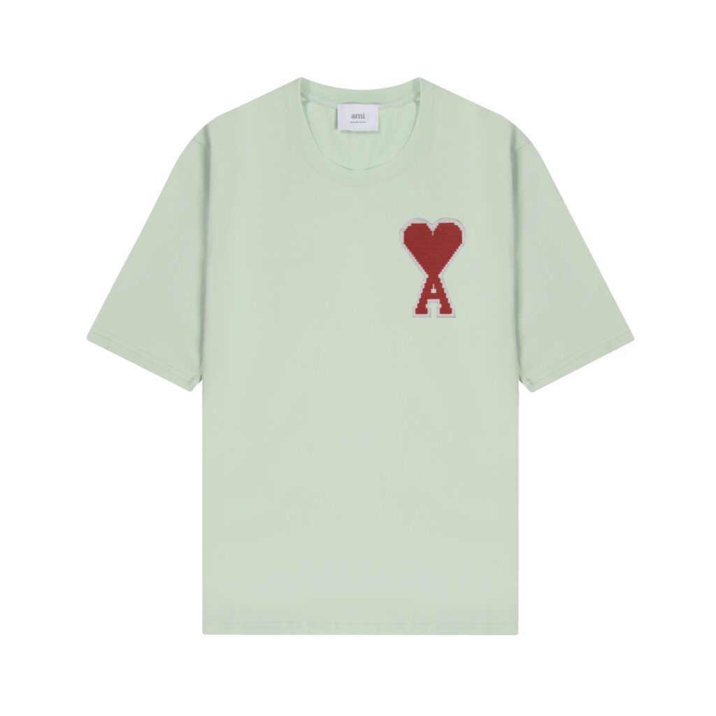 Ami Paris Ami de Coeur Patch T-Shirt