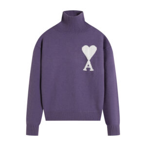 Ami Paris Ami de Coeur Turtleneck Sweater