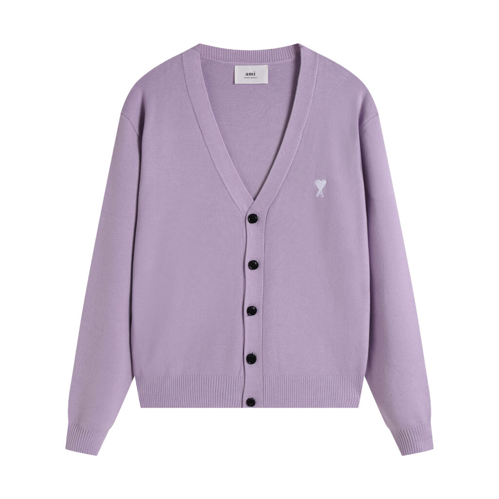 Ami Paris Ami de Coeur Cardigan