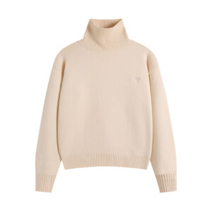 Ami Paris Ami de Coeur High Neck Sweater