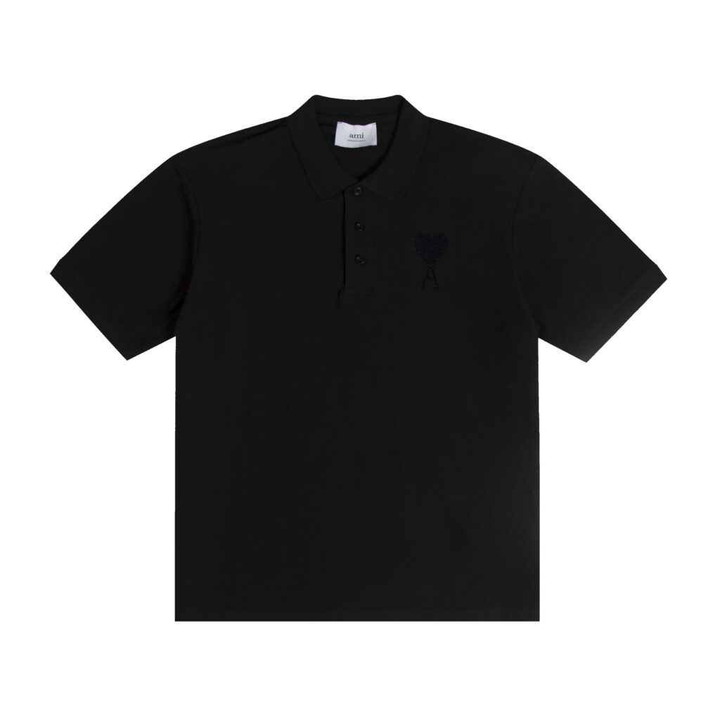 Ami Paris Ami de Coeur Polo Shirt