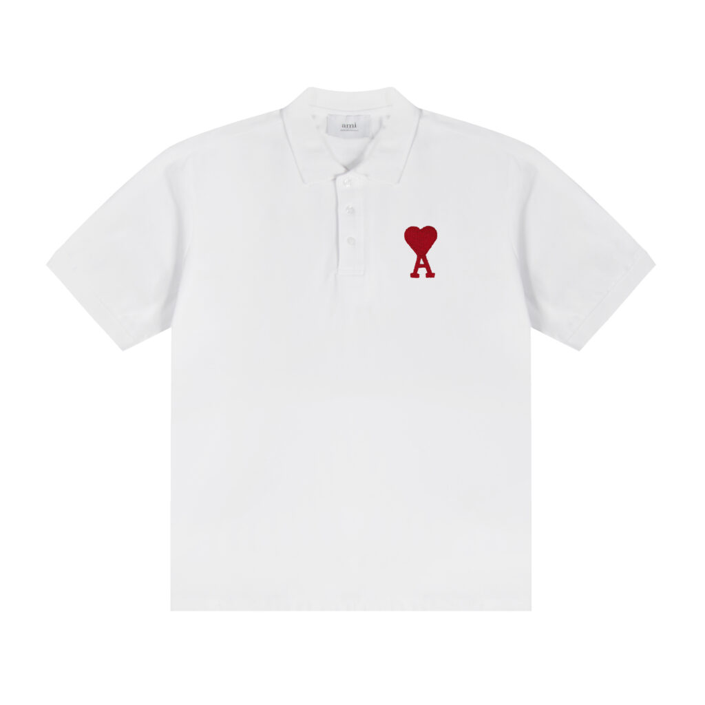 Ami Paris Ami de Coeur Polo Shirt