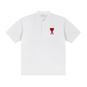 Ami Paris Ami de Coeur Polo Shirt