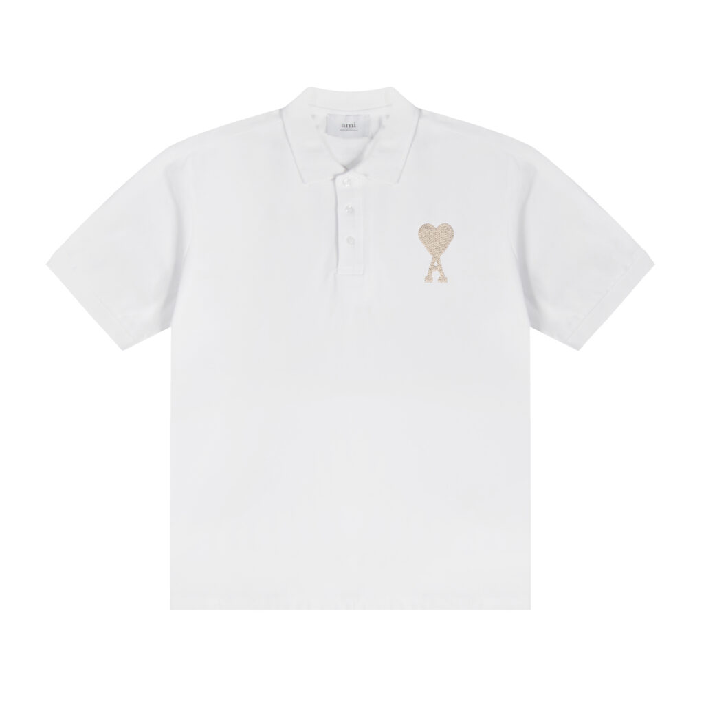 Ami Paris Ami de Coeur Polo Shirt