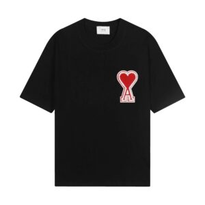 Ami Paris Ami de Coeur Patch T-Shirt