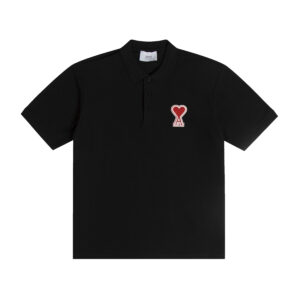 Ami Paris Ami de Coeur Polo Shirt