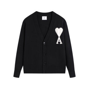 Ami Paris Ami de Coeur Cardigan