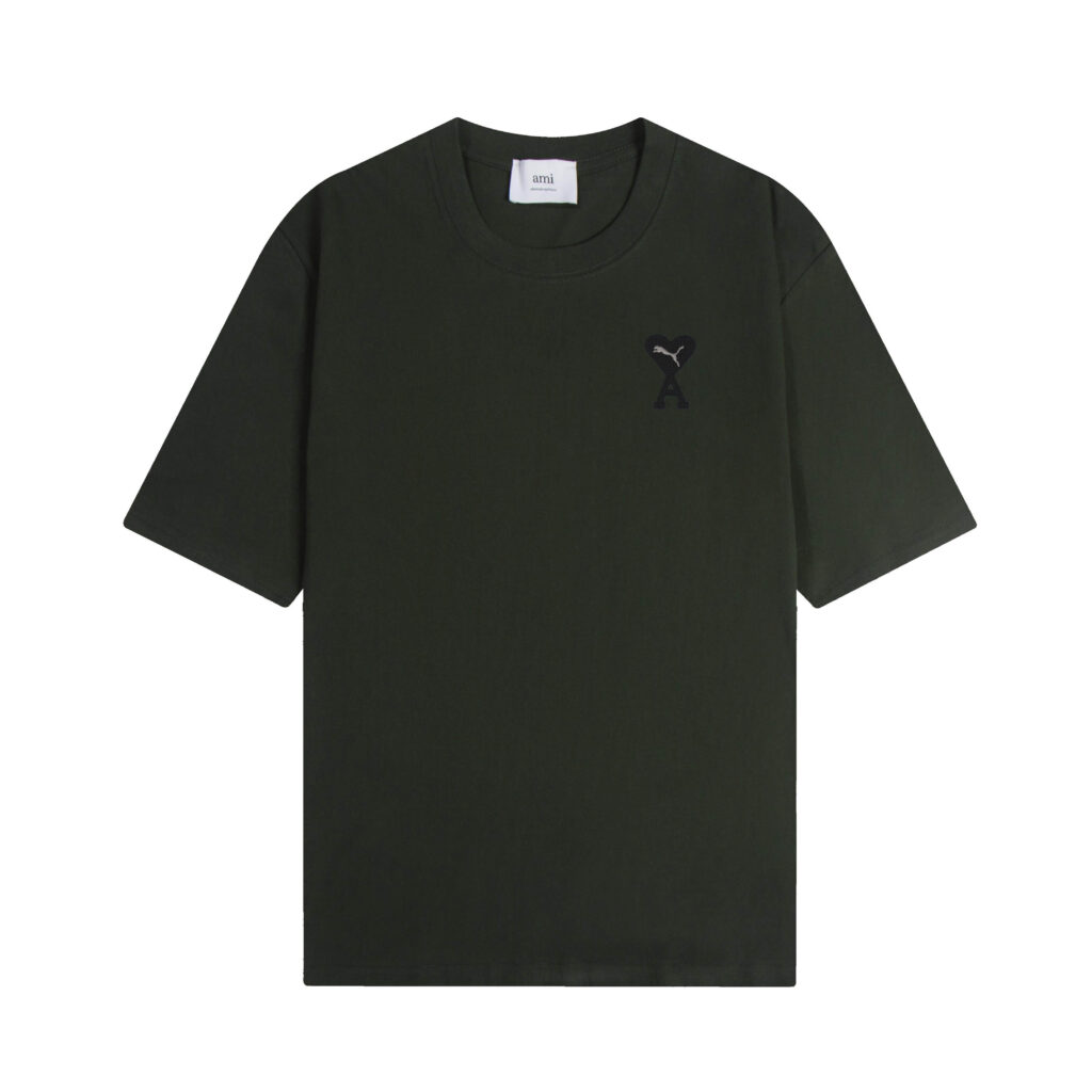 Ami Paris x Puma Embroidered Logo T-Shirt