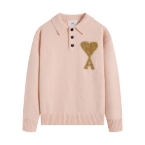 Ami Paris Ami de Coeur Polo Sweater