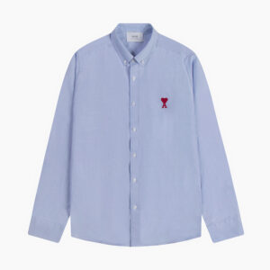 Ami Paris Ami de Coeur Oxford Shirt