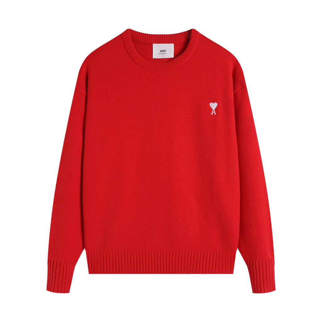 Ami Paris Ami de Coeur Crewneck Sweater