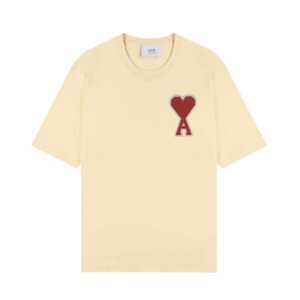 Ami Paris Ami de Coeur Patch T-Shirt