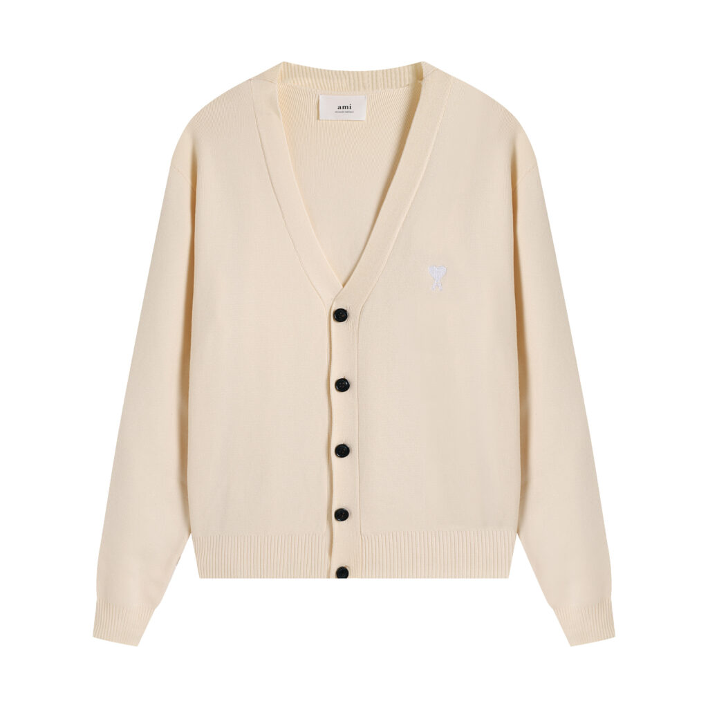 Ami Paris Ami de Coeur Cardigan