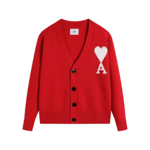 Ami Paris Ami de Coeur Cardigan