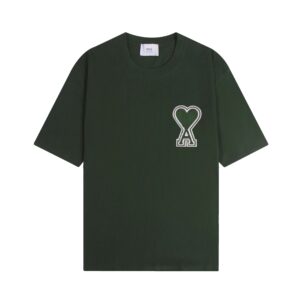 Ami Paris Ami de Coeur Patch T-Shirt