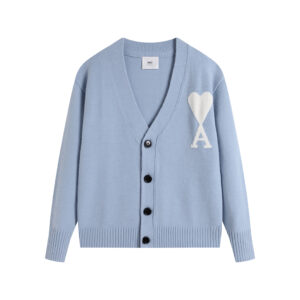 Ami Paris Ami de Coeur Cardigan