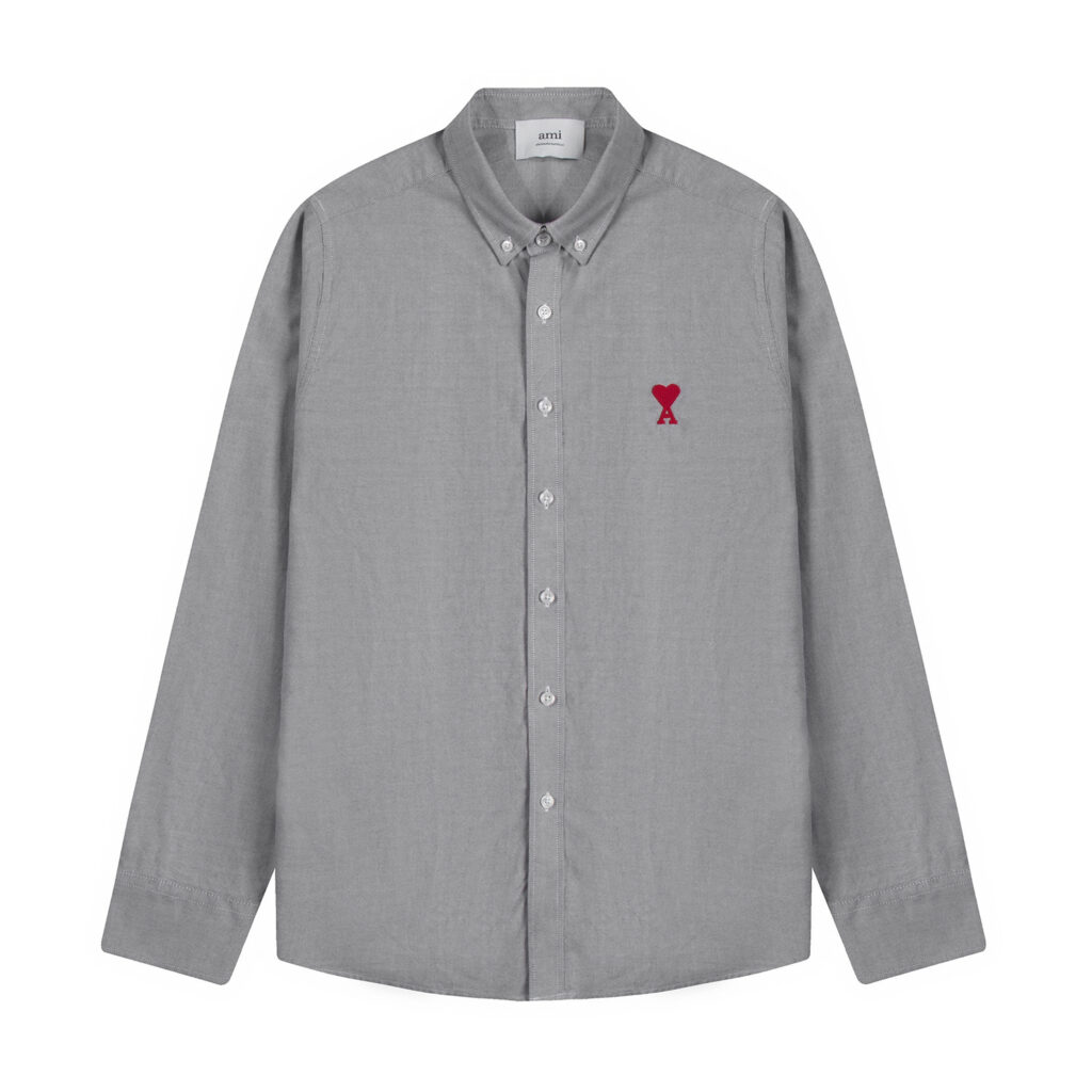 Ami Paris Ami de Coeur Oxford Shirt