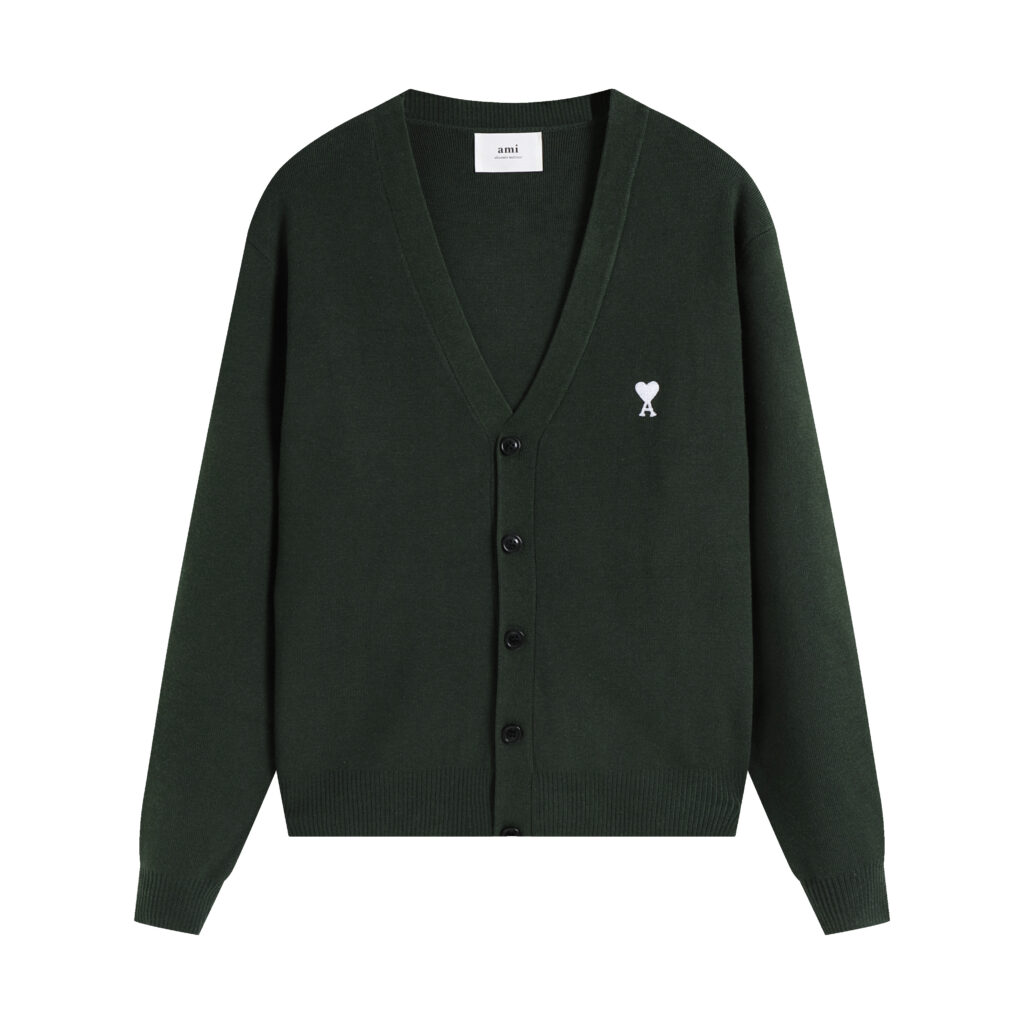Ami Paris Ami de Coeur Cardigan
