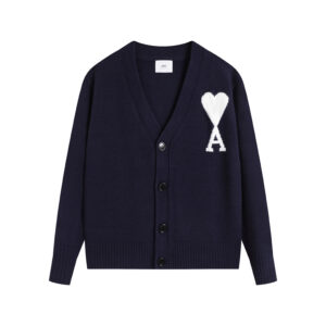 Ami Paris Ami de Coeur Cardigan