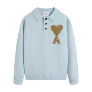 Ami Paris Ami de Coeur Polo Sweater