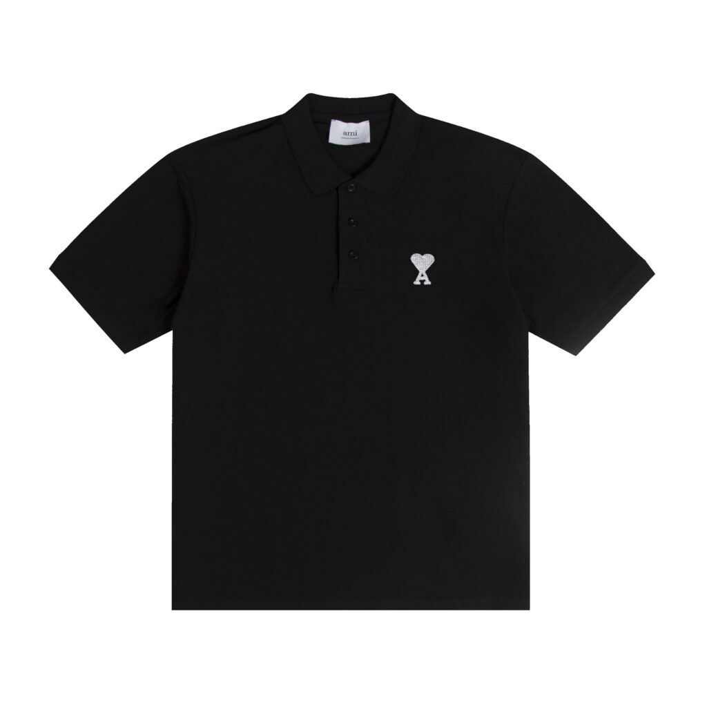Ami Paris Ami de Coeur Polo Shirt