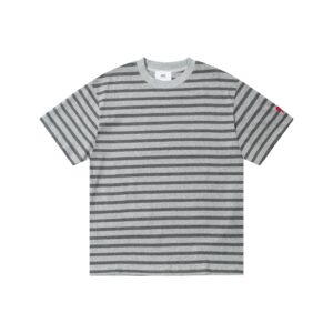 Ami Paris Striped Ami de Coeur T-Shirt