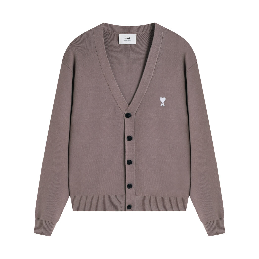 Ami Paris Ami de Coeur Cardigan