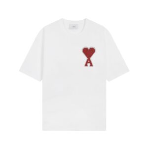 Ami Paris Ami de Coeur Patch T-Shirt