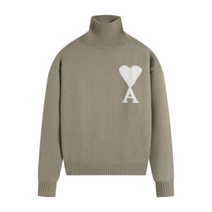 Ami Paris Ami de Coeur Turtleneck Sweater