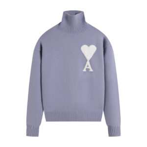 Ami Paris Ami de Coeur Turtleneck Sweater