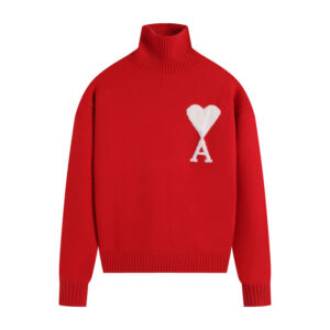 Ami Paris Ami de Coeur Turtleneck Sweater