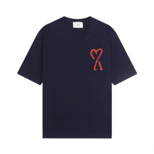 Ami Paris Paint Brush Logo T-Shirt