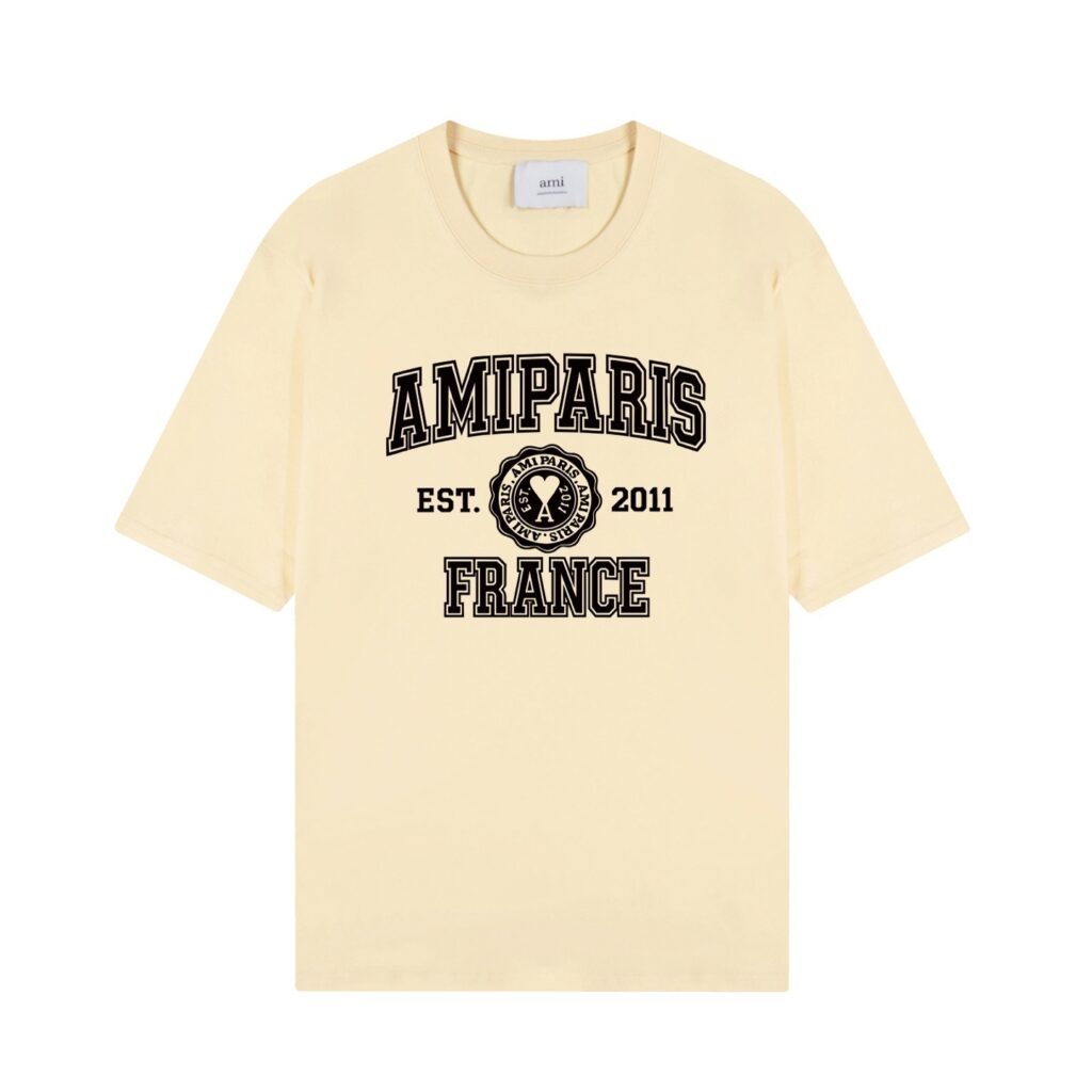 Ami Paris University Logo T-Shirt