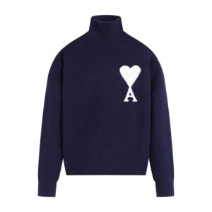 Ami Paris Ami de Coeur Turtleneck Sweater