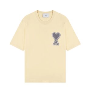 Ami Paris Ami de Coeur Patch T-Shirt