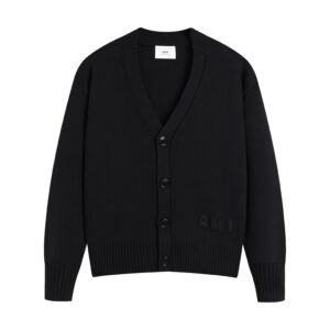 Ami Paris Ami Typography Cardigan