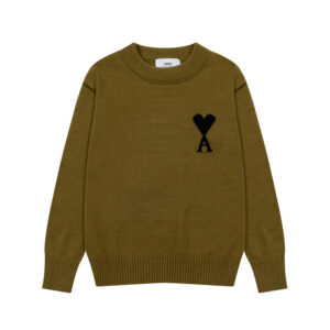 Ami Paris Ami de Coeur Oversize Crewneck Sweater