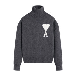 Ami Paris Ami de Coeur Turtleneck Sweater