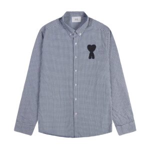 Ami Paris Gingham Check Shirt