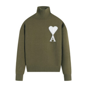 Ami Paris Ami de Coeur Turtleneck Sweater