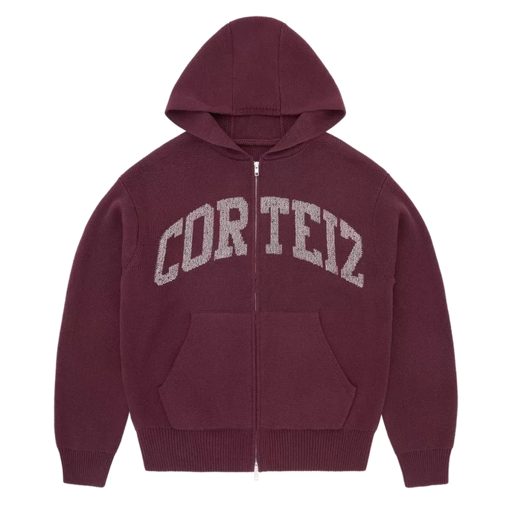 Corteiz 3M College Knit Zip Hoodie