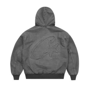 Corteiz Embossed C-Star Denim Work Jacket