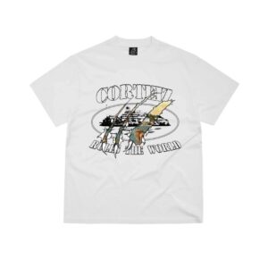 Corteiz Narnia Rip Tee White