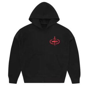 Corteiz x Slaughter Gang 21 Savage Zip Up Hoodie1